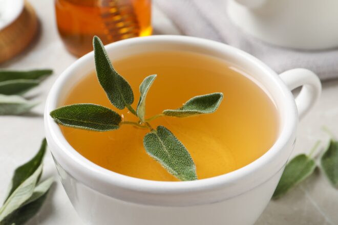 Tasse Mit Salbeitee